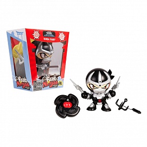 Фигурка ниндзя XL из серии Fart Ninjas, c кинжалами и пультом, 15 см. (Fart Ninjas, 37006)